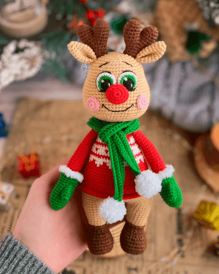 Como fazer Papai Noel de Amigurumi passo a passo