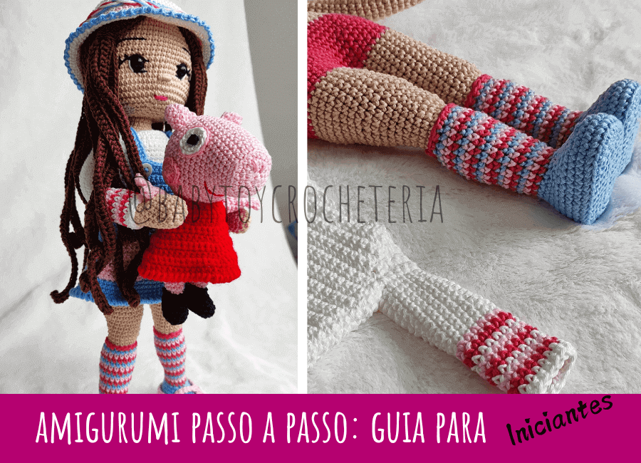 como fazer bonecos de crochê amigurumi