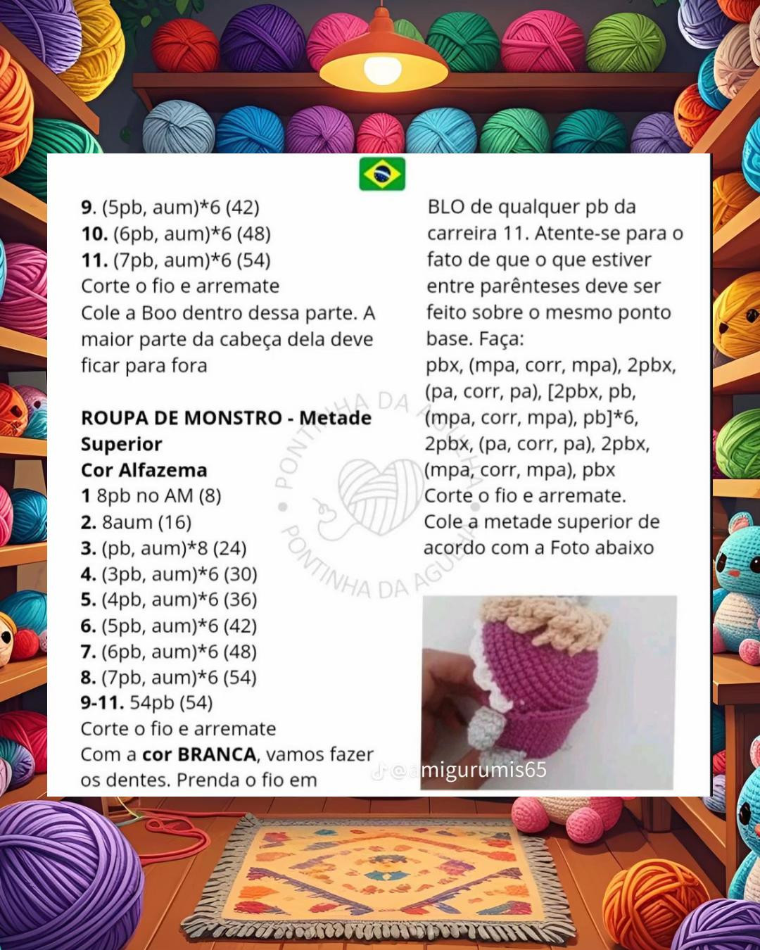 amigurumi passo a passo iniciantes