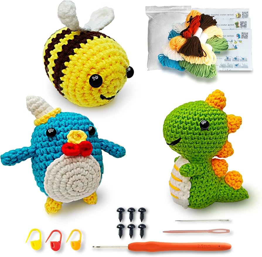 materiais essenciais para amigurumi
