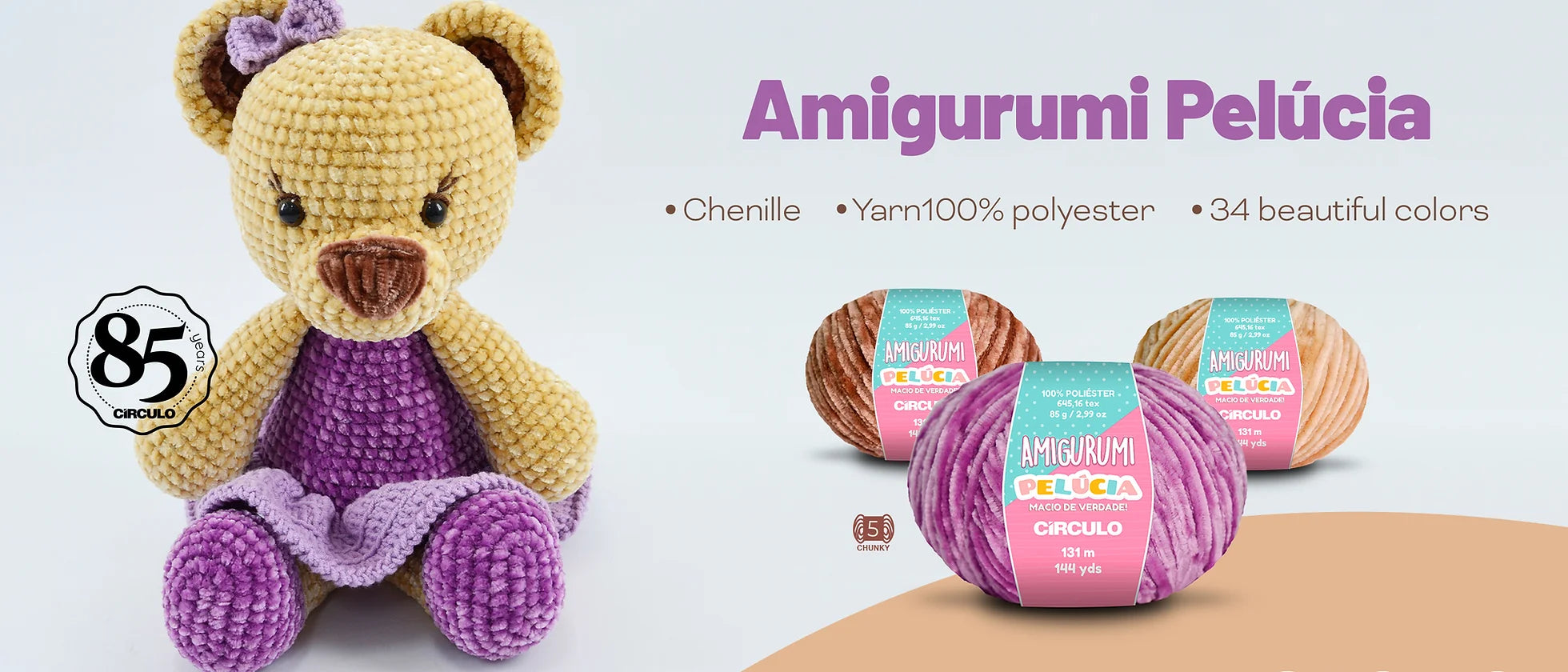 Guia Completo dos Fios Amigurumi Pelúcia: Círculo vs. Cisne