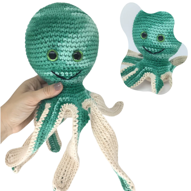 Amigurumi Além do Polvo: Outros Brinquedos Terapêuticos para Bebês