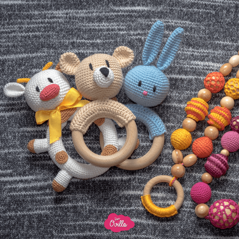 Receitas de amigurumi para bebês: passo a passo