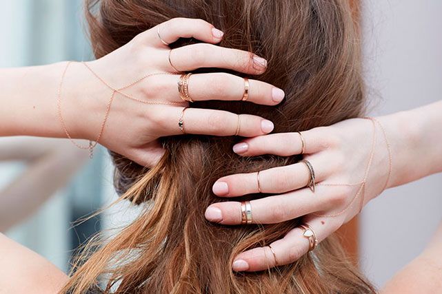 como usar anéis empilhados