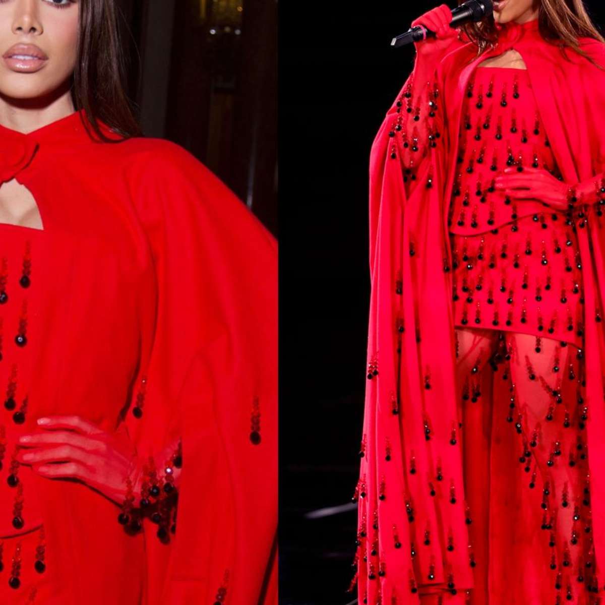 anitta brilha em paris cantora e destaque no desfile da loreal na semana de moda