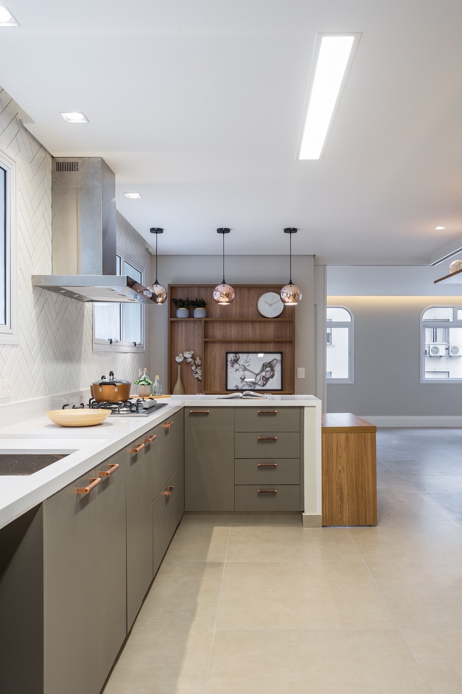 antes e depois reforma de cozinha