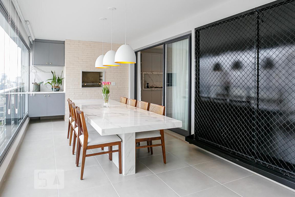 transformar varanda em gourmet