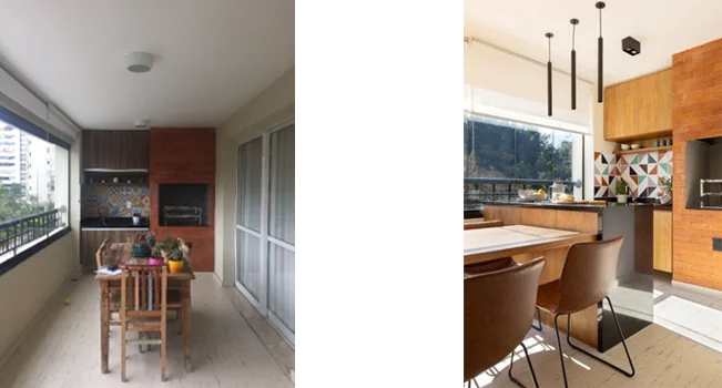 ideias de varanda gourmet para apartamentos pequenos