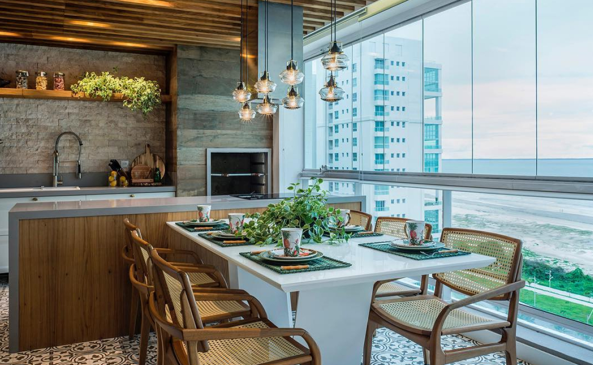 transformar varanda em gourmet