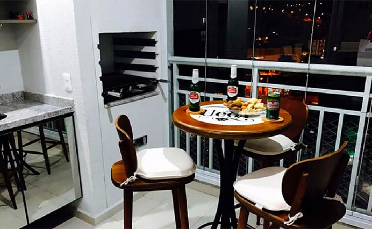 transformar varanda em gourmet