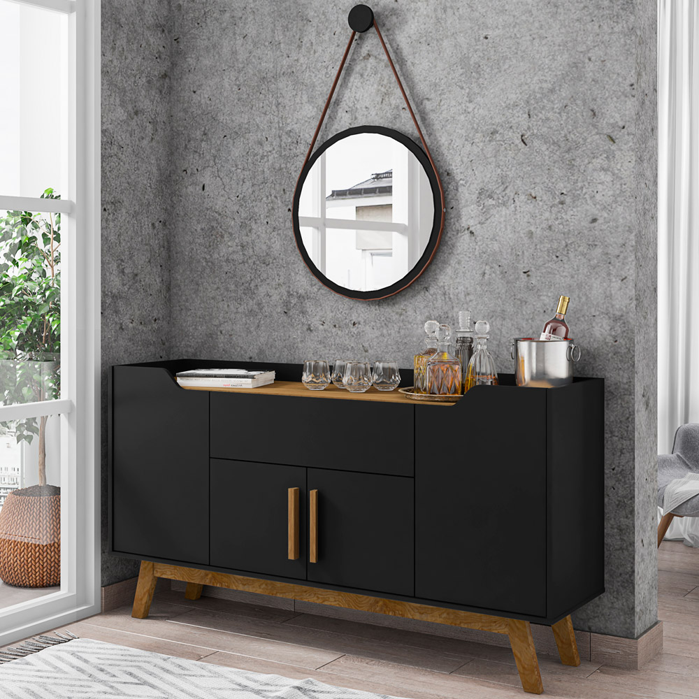 profundidade ideal para aparador de sala de jantar