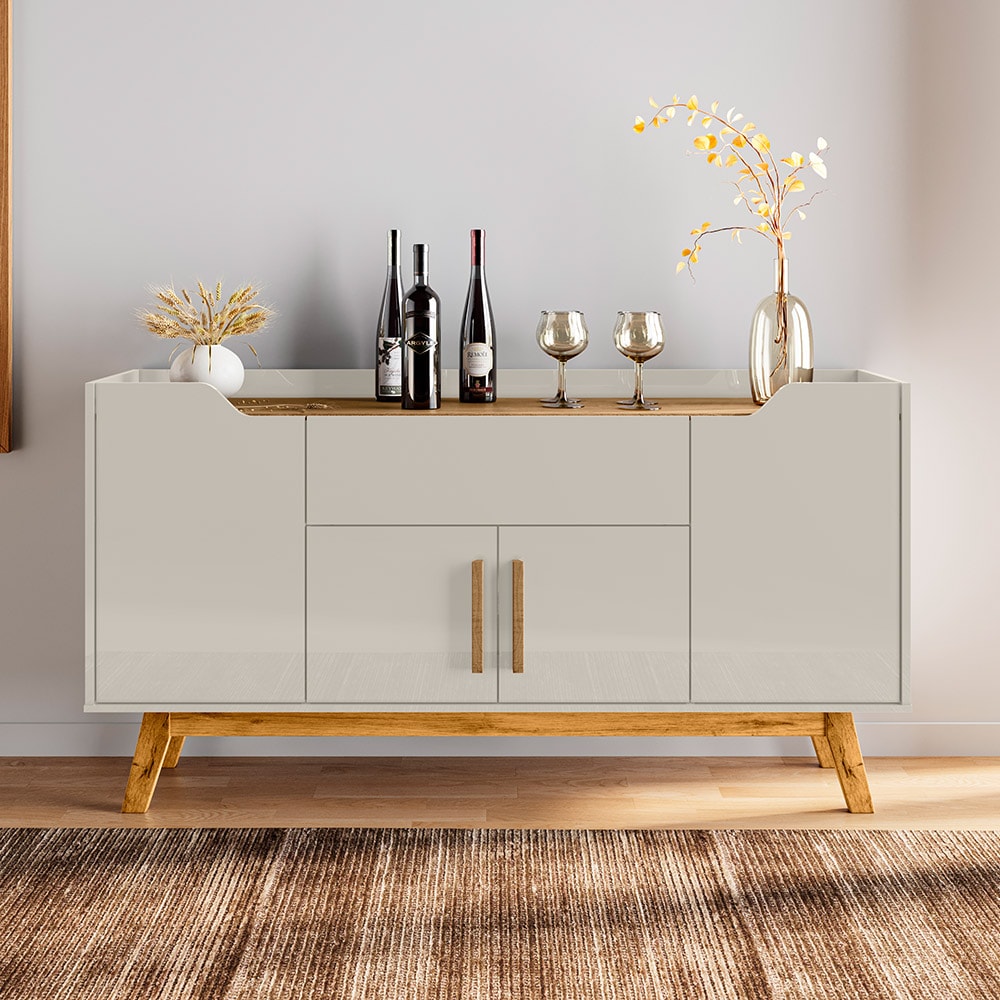 onde posicionar um aparador na sala de estar