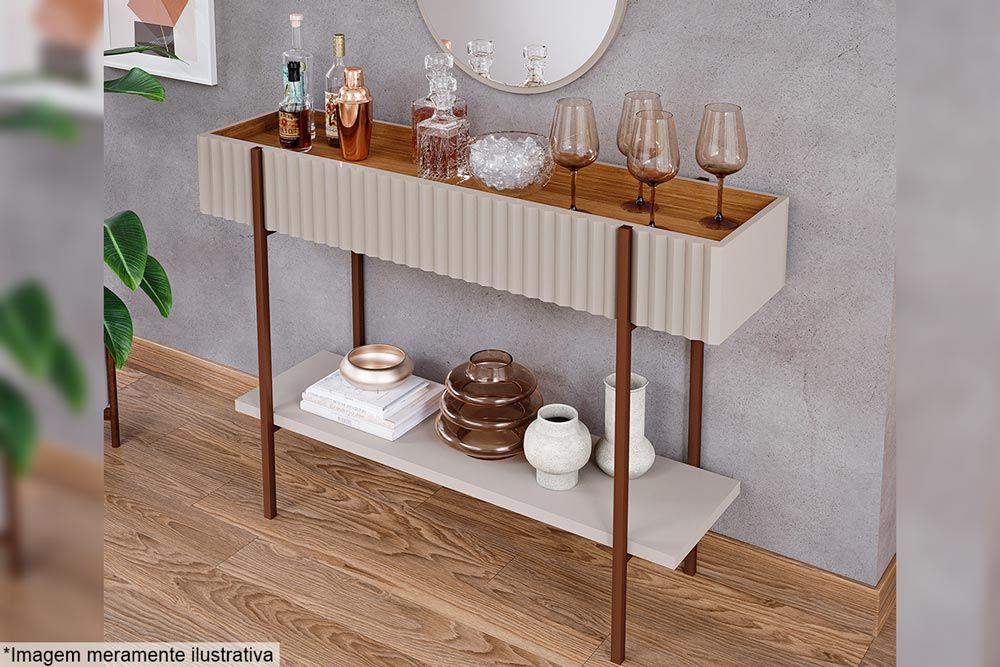 qual a altura ideal para um aparador