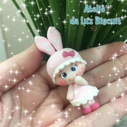 apliques de biscuit para laços