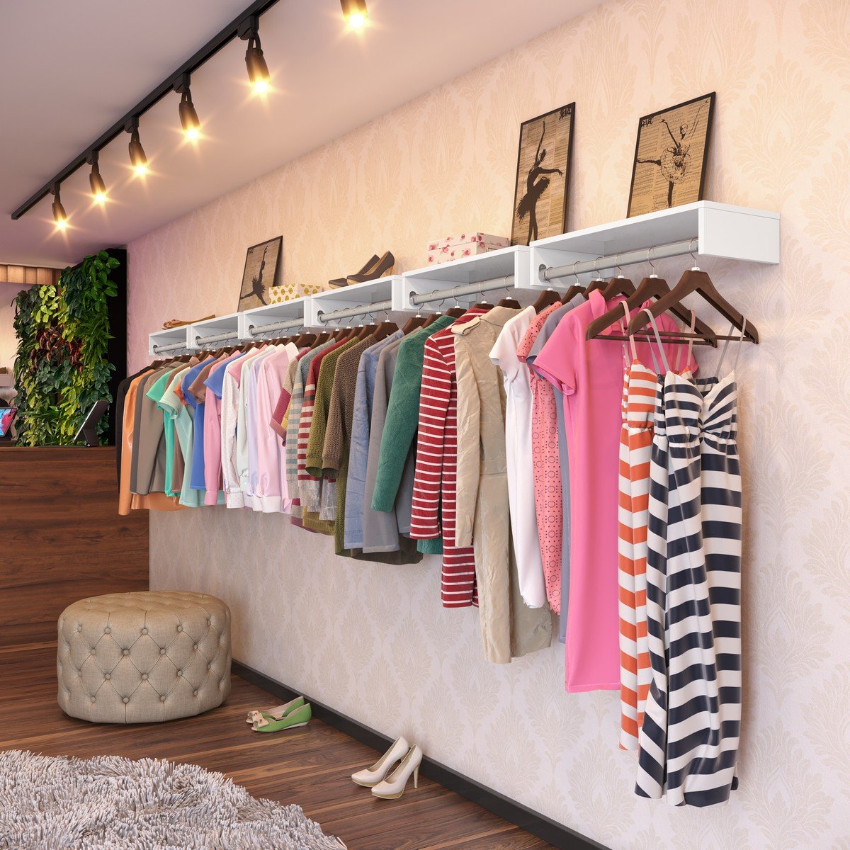 melhor arara de roupas para quarto pequeno