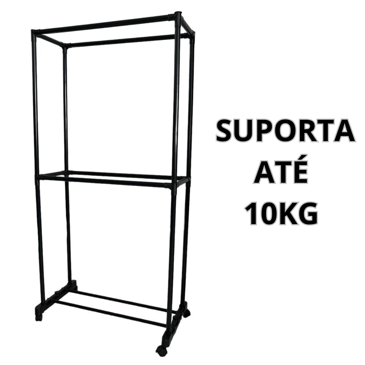 como montar e organizar arara de roupas