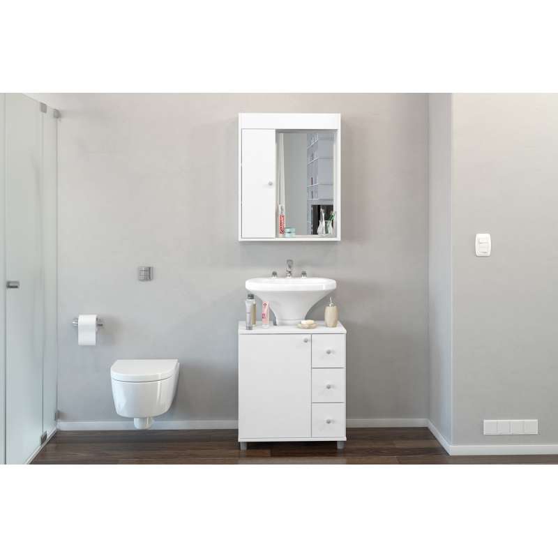 Como Escolher o Armário Aéreo Ideal para Banheiros Pequenos