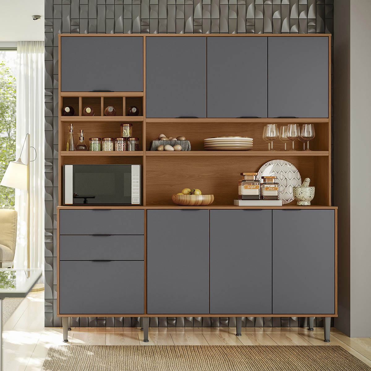 armário de cozinha modulado
