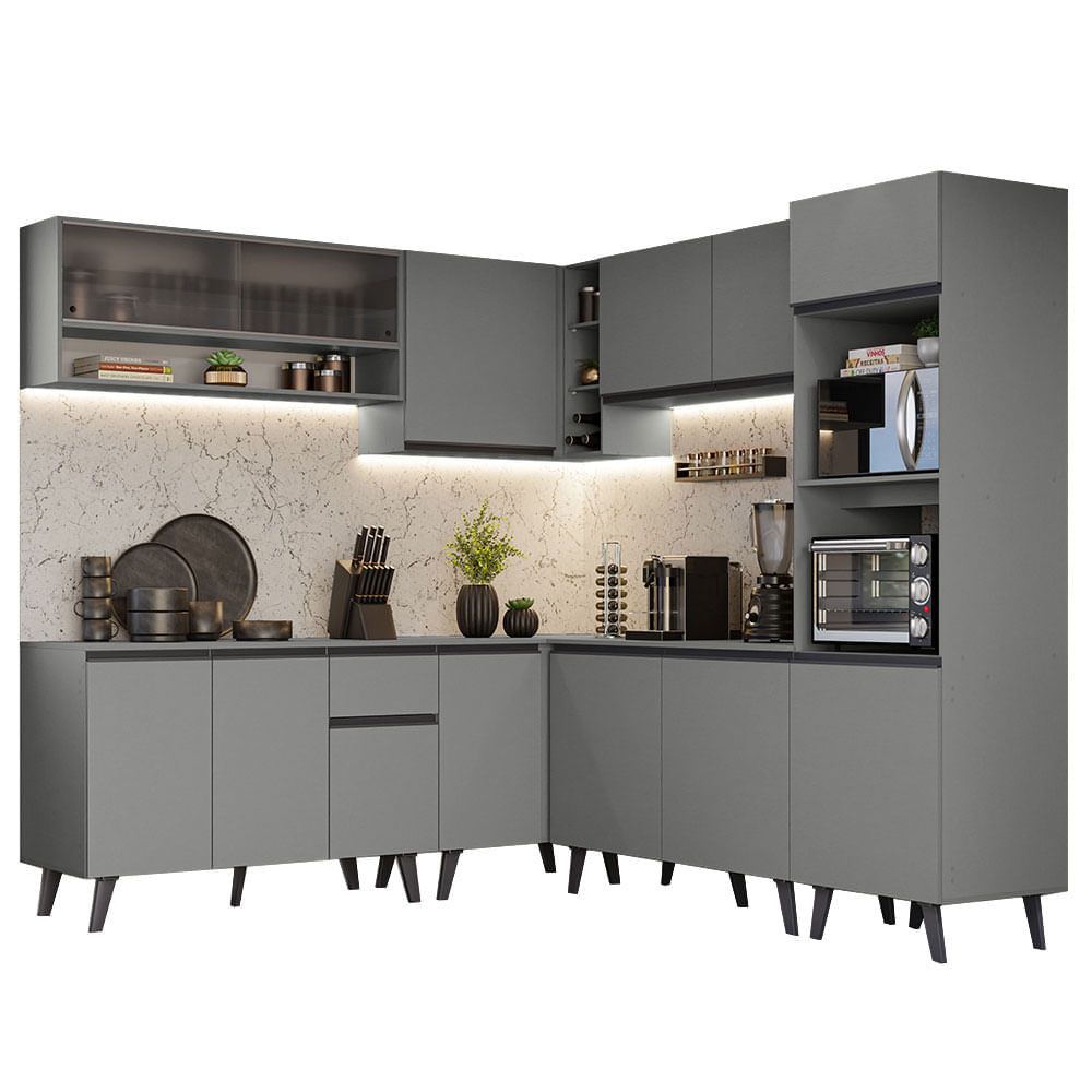 custo cozinha cinza 2024 2025