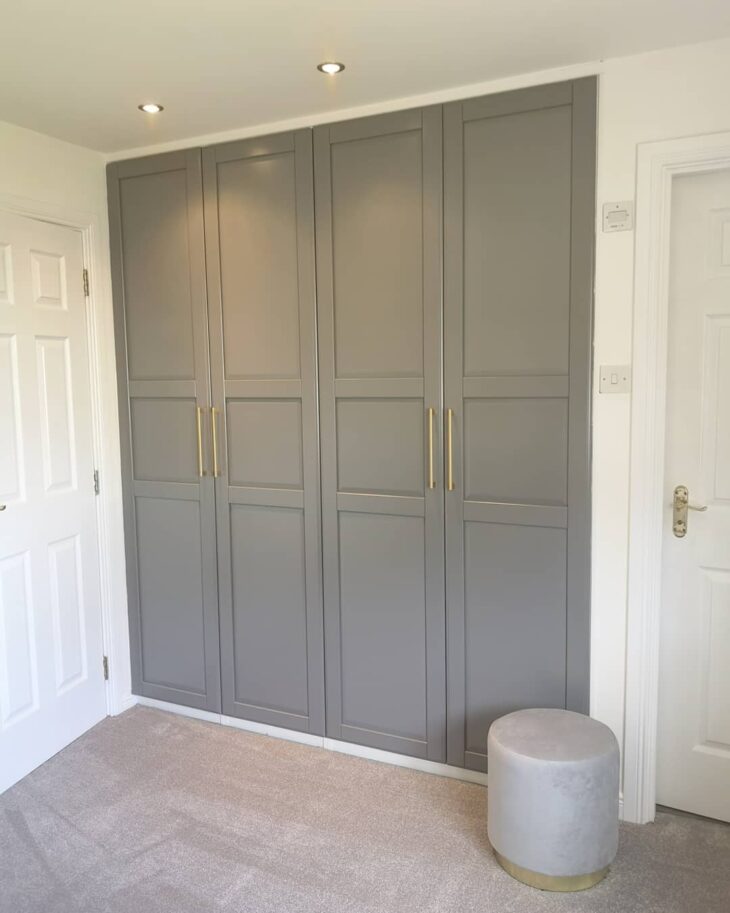 orçamento para armário de quarto pequeno