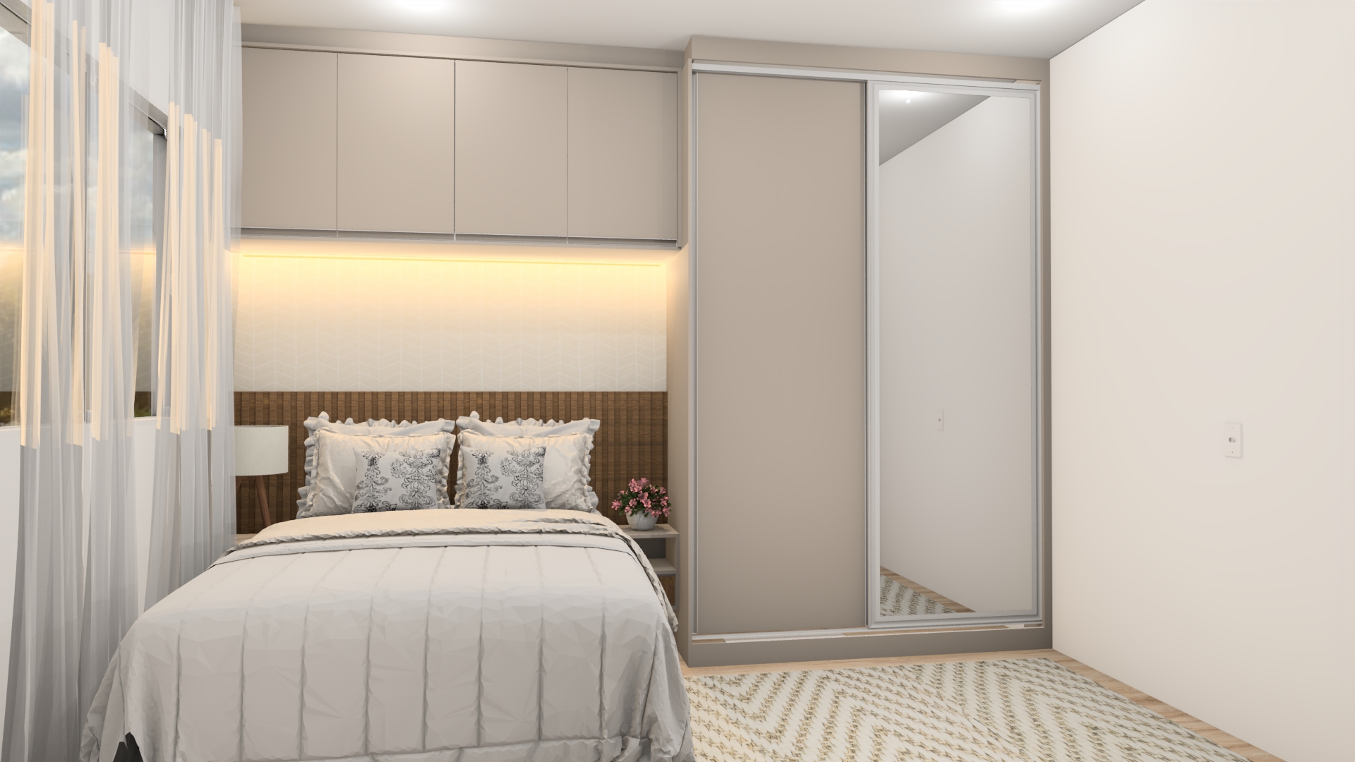 quanto custa um armário embutido para quarto pequeno