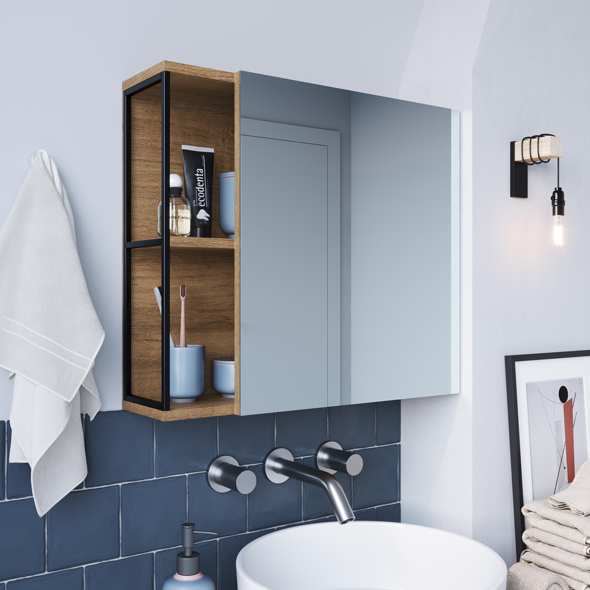 armario espelheira para banheiro