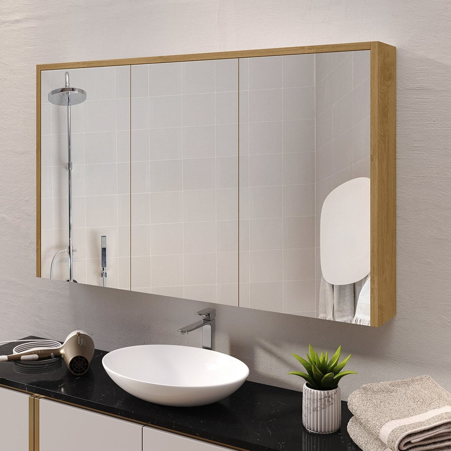 armario espelheira para banheiro