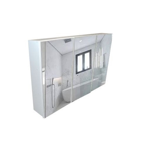 espelheira para banheiro pequeno com nichos