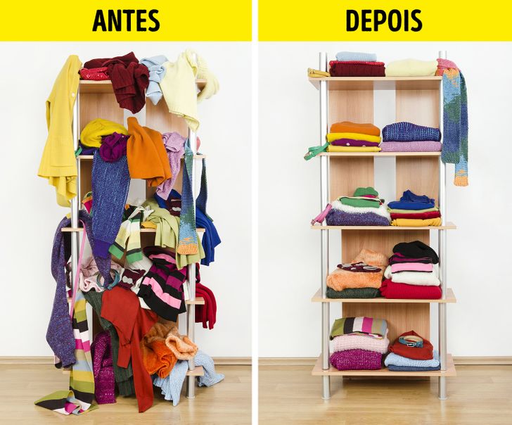 faxina rápida com alto impacto visual