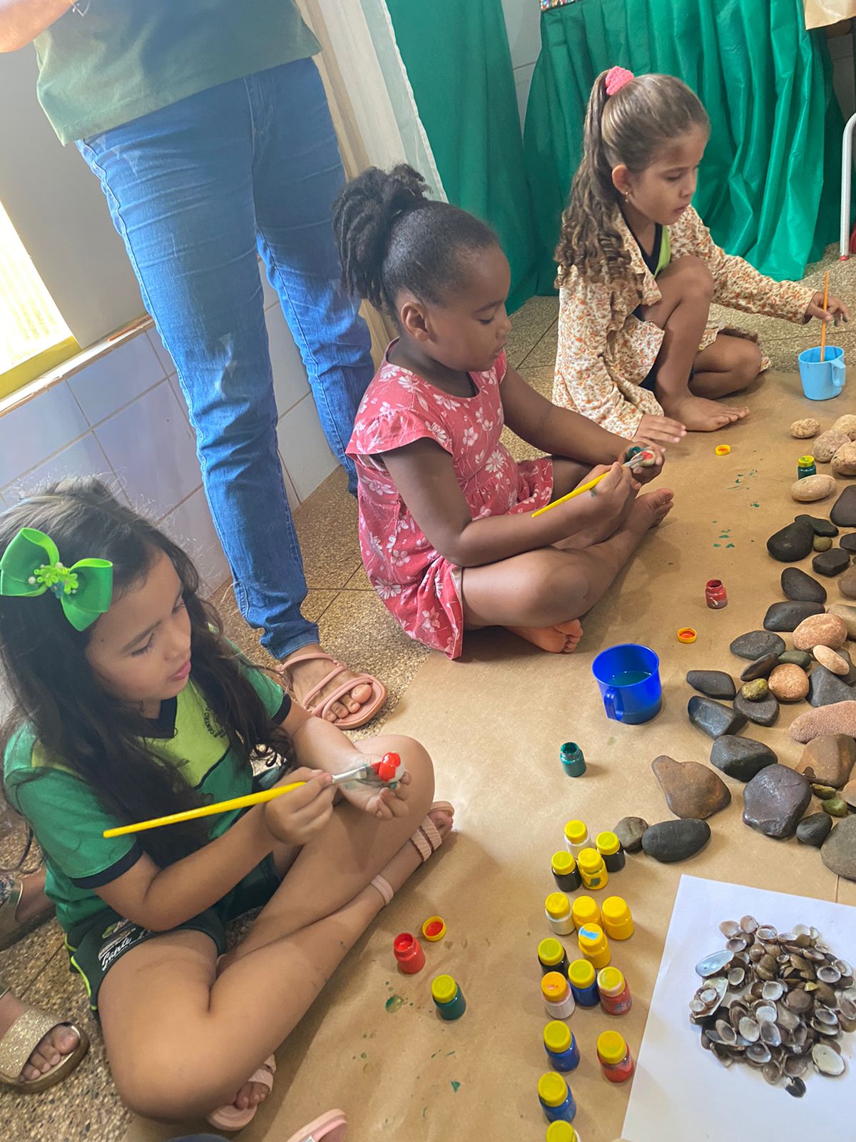 arte com elementos naturais