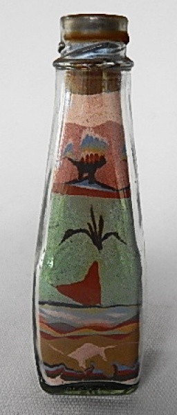 como fazer areia colorida para artesanato