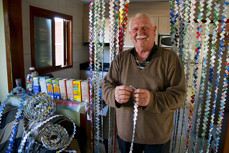 projetos DIY com materiais reciclados