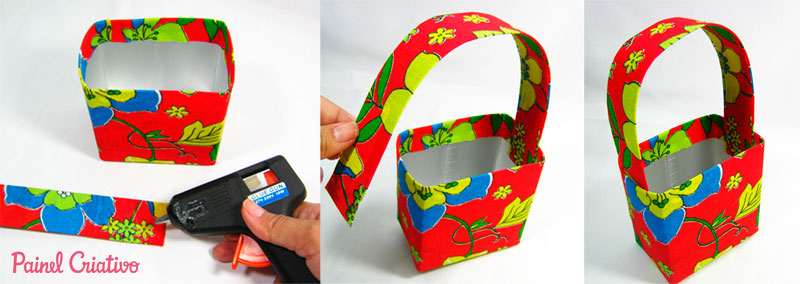 artesanato com caixa de leite decoração