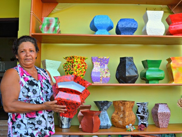 projetos DIY com materiais reciclados