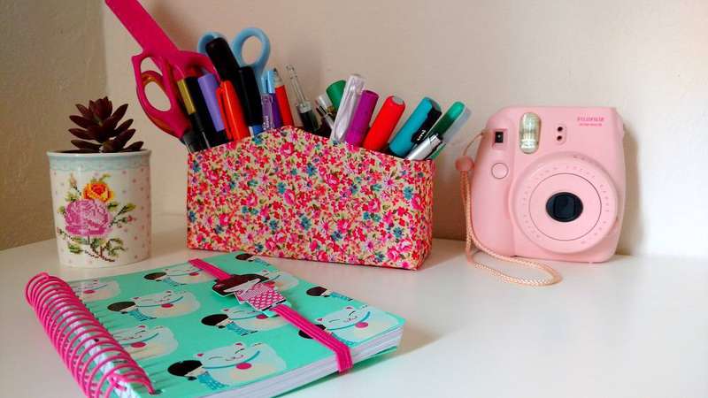 transformar caixas de leite em objetos úteis