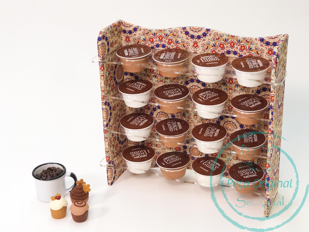 artesanato com cápsulas de café