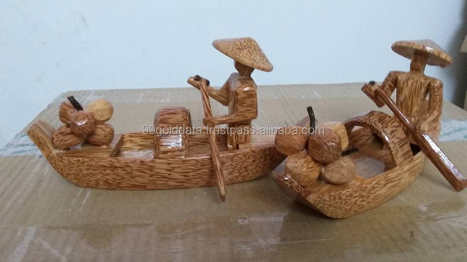 artesanato com cocos secos