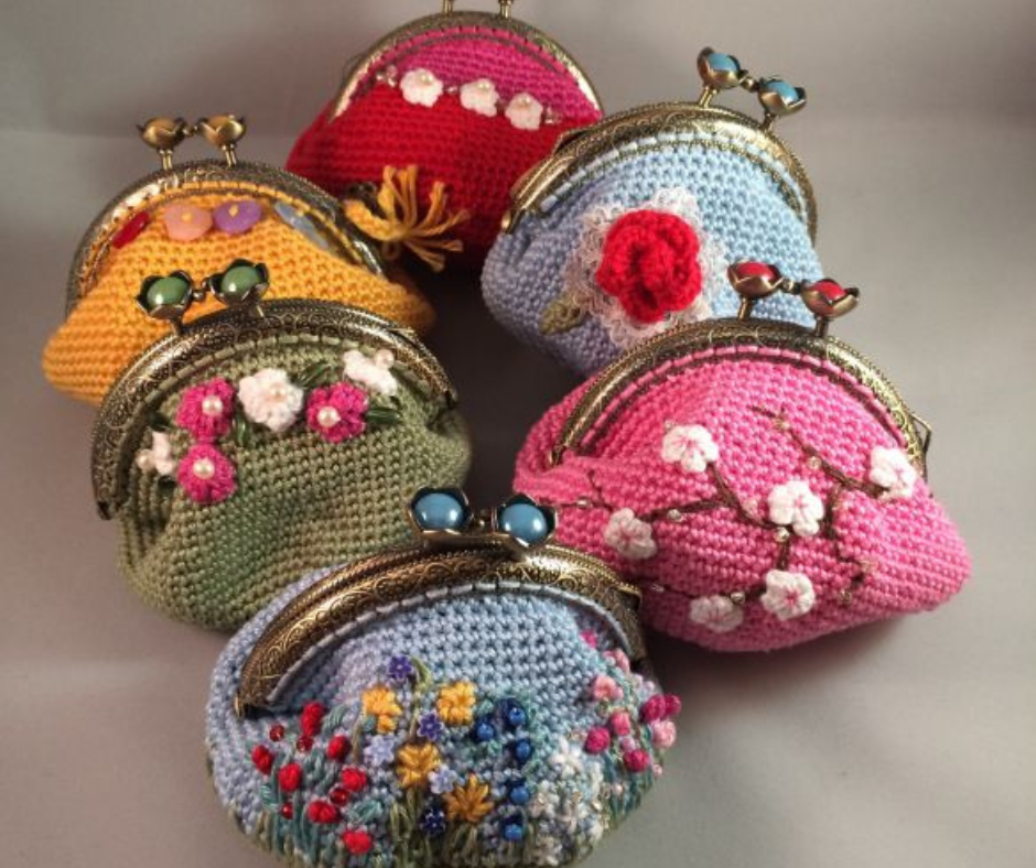 artesanato com croche para o dia das maes