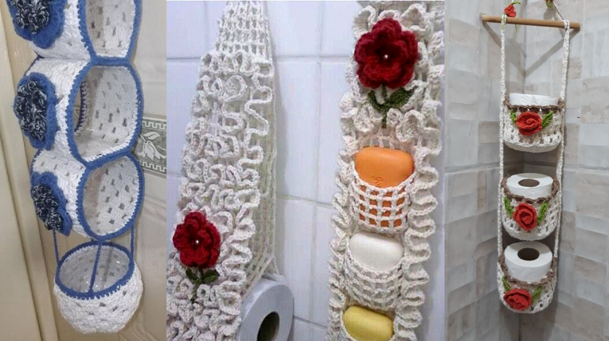 artesanato com garrafa pet e crochê