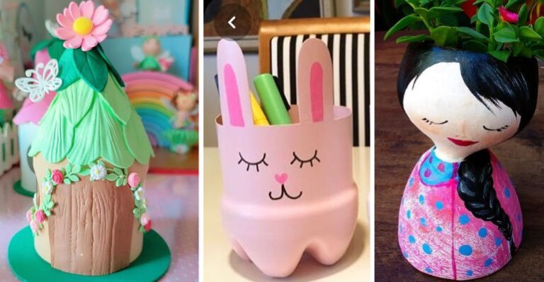 Transforme sua Casa: Projetos de Decoração com Garrafa PET e EVA