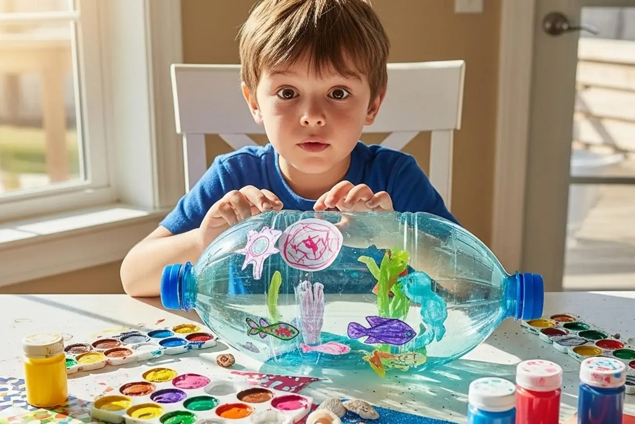 10 Brinquedos Educativos Incríveis com Garrafa PET e EVA para Crianças