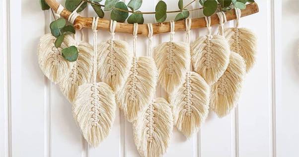 artesanato com macrame para adolescentes