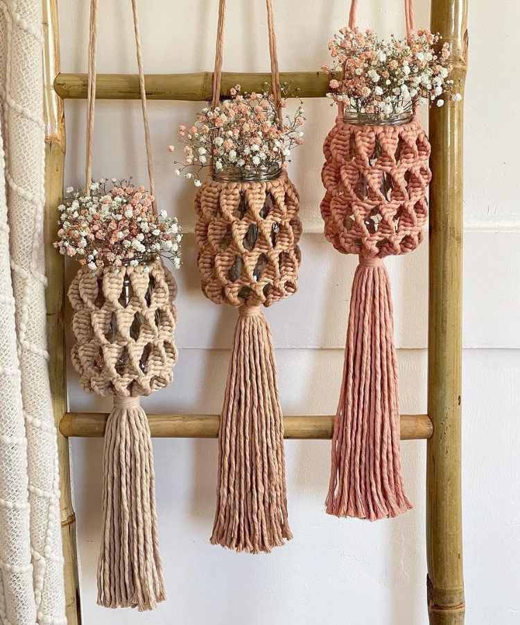 técnicas de macramê para iniciantes