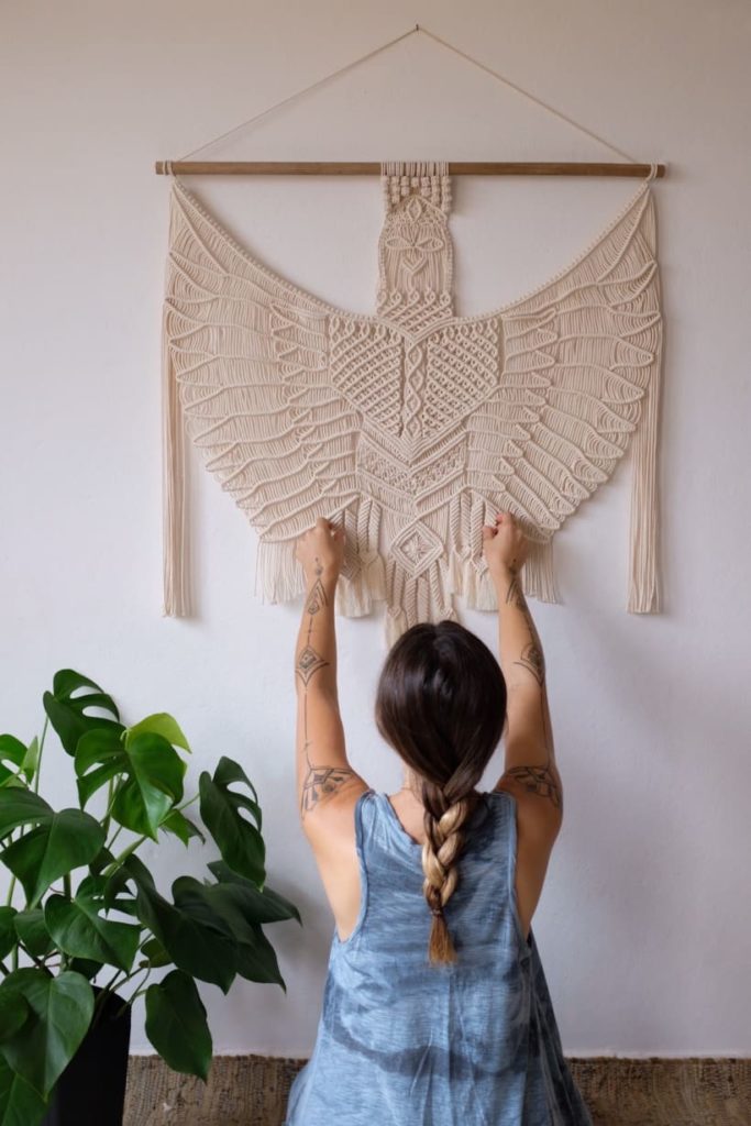 projetos de macramê fáceis para adolescentes