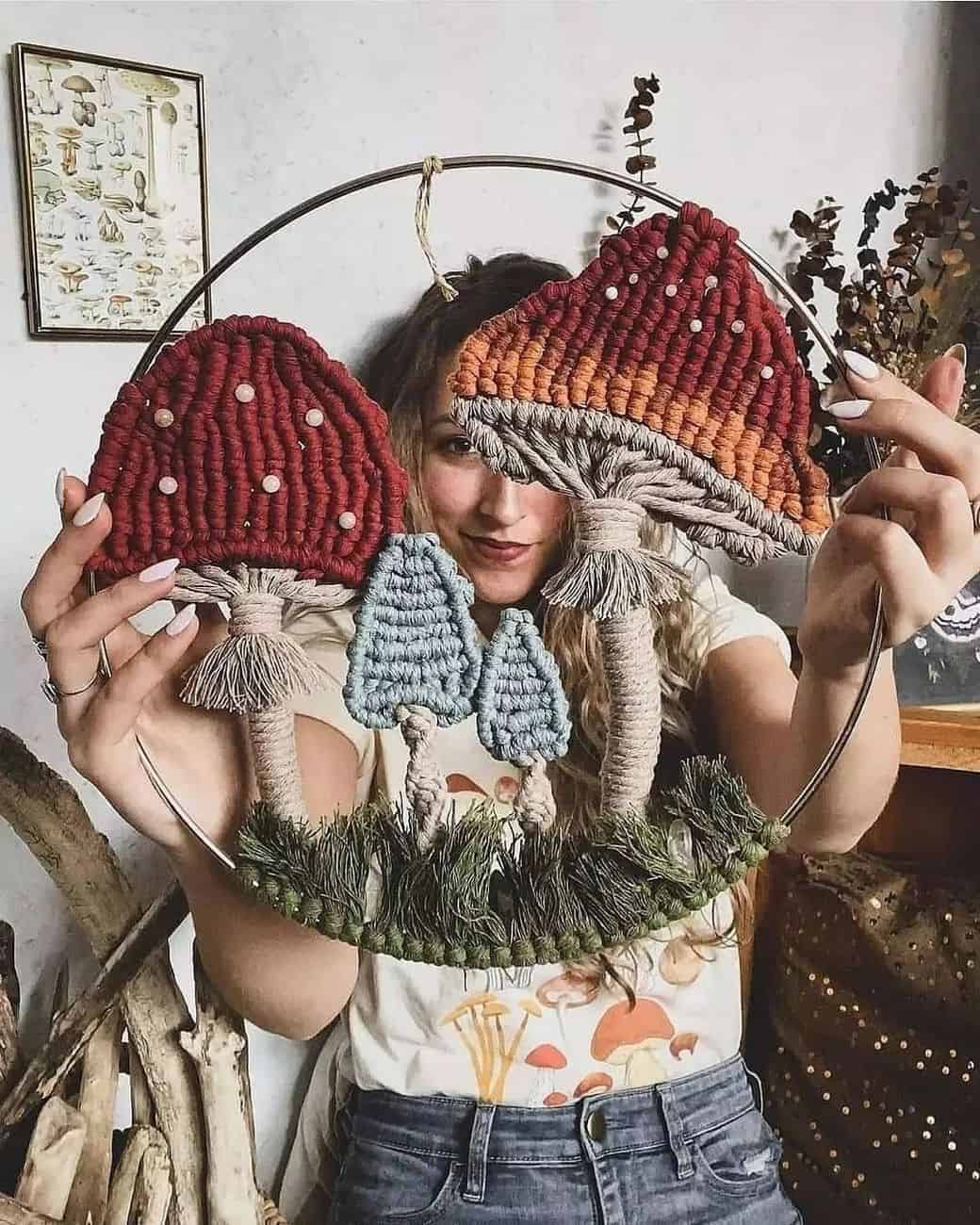 artesanato com macrame para adolescentes
