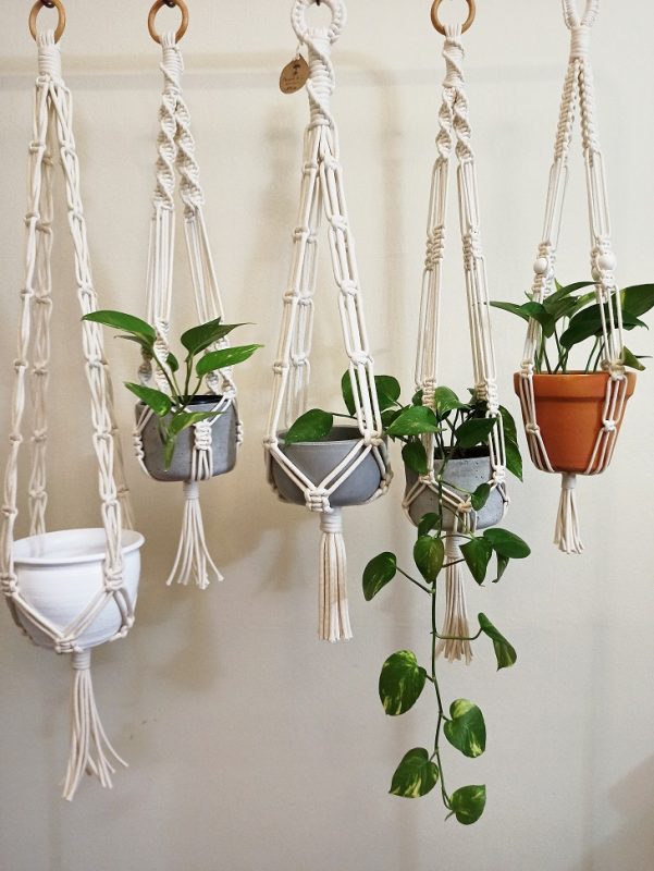 projetos de macramê fáceis para adolescentes