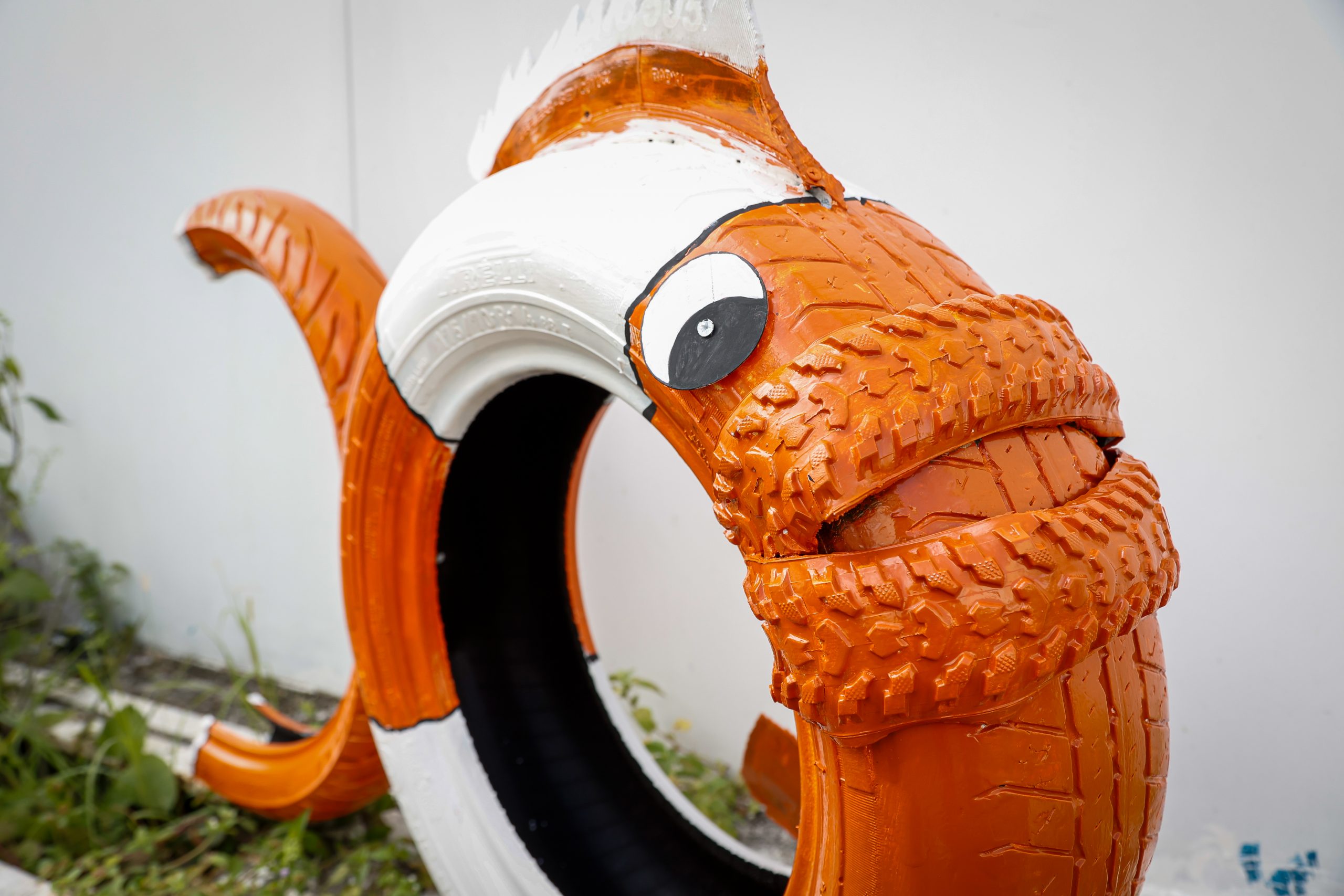 artesanato com pneu velho