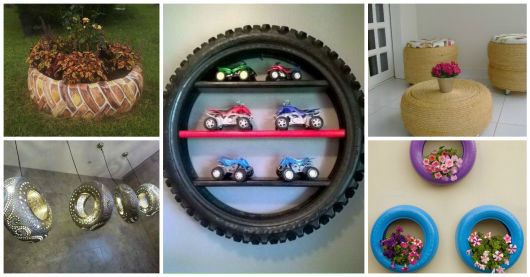 Jardim Vertical com Pneus: Otimize Seu Espaço Verde