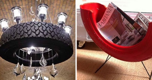 Puffs e Bancos de Pneu: 5 Estilos para Sua Casa