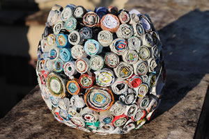 Transforme sua Casa: 10 Projetos de Decoração com Revistas Recicladas